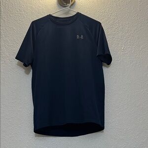 Under Armour Men's Dark Blue Short Sleeve Shirt